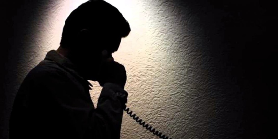 Una fotografía ilustrativa del delito de extorsión.