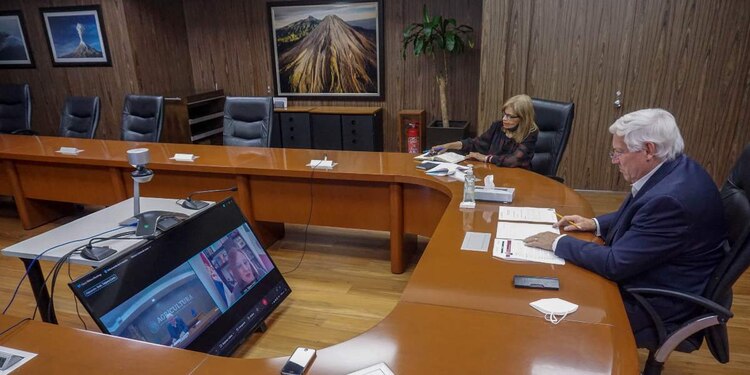 El secretario Villalobos Arámbula dijo que se trabajará con el Consejo Nacional Agropecuario para participar en la feria agroalimentaria.