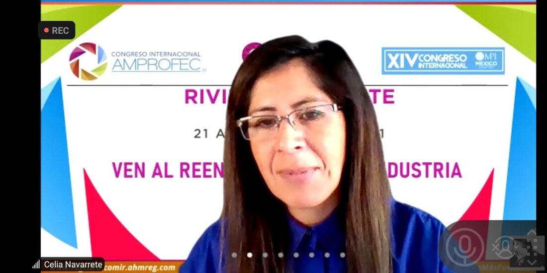 Celia Navarrete, presidenta de la Asociación Mexicana de Profesionales en Exposiciones, Ferias y Convenciones (AMPROFEC)