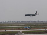 Se realizó un recorrido de prueba en las obras del Aeropuerto Internacional Felipe Angeles (AIFA) en Santa Lucía,