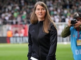 La nueva entrenadora del FC Union Berlín, Marie-Louise Eta, previo al partido de la Bundesliga el Berlín y el Wolfsburgo
