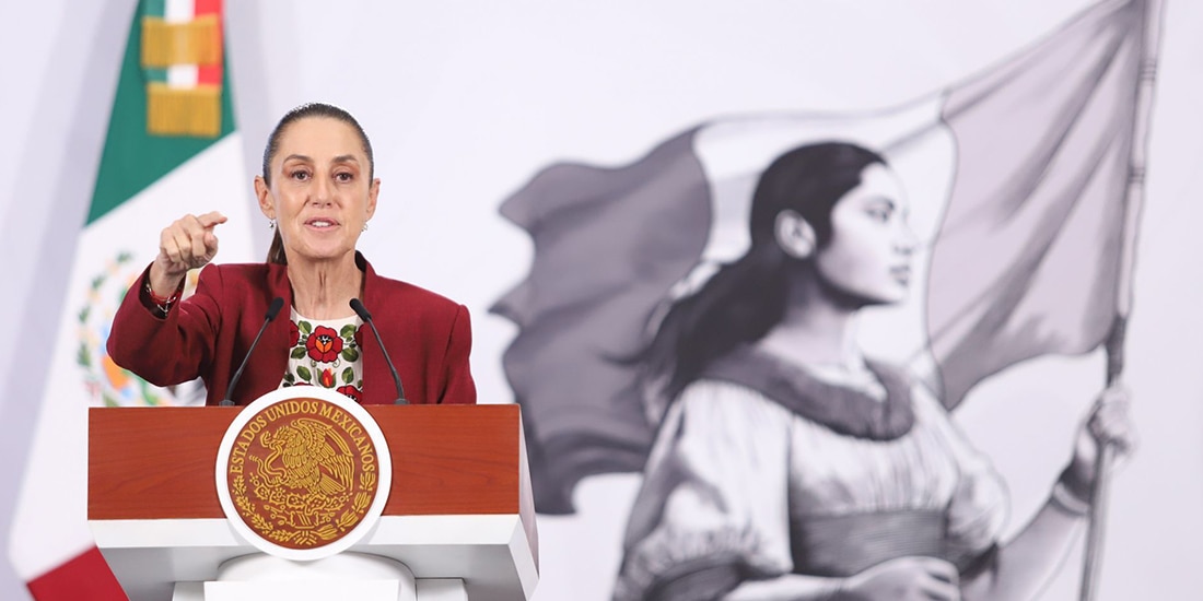 La Presidenta Claudia Sheinbaum