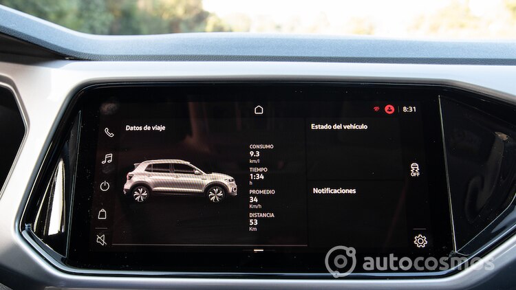 Pantalla táctil de 10 pulgadas.