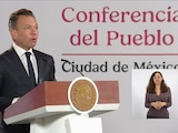 Pablo Lemus este miércoles en Palacio Nacional.