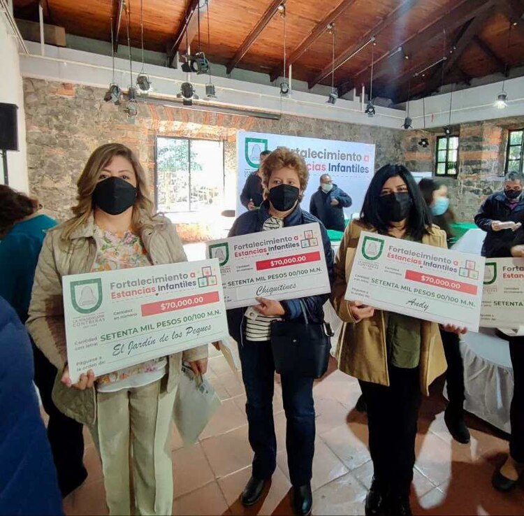 El alcalde indicó que con esta línea de acción “Fortalecimiento a Estancias Infantiles” se responde a un compromiso adquirido desde el inicio de su administración