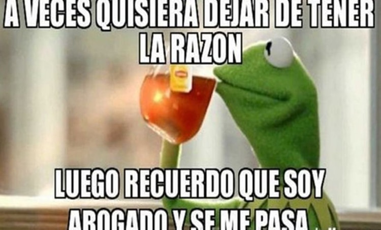 Los mejores memes por el Día del Abogado en La Razón.