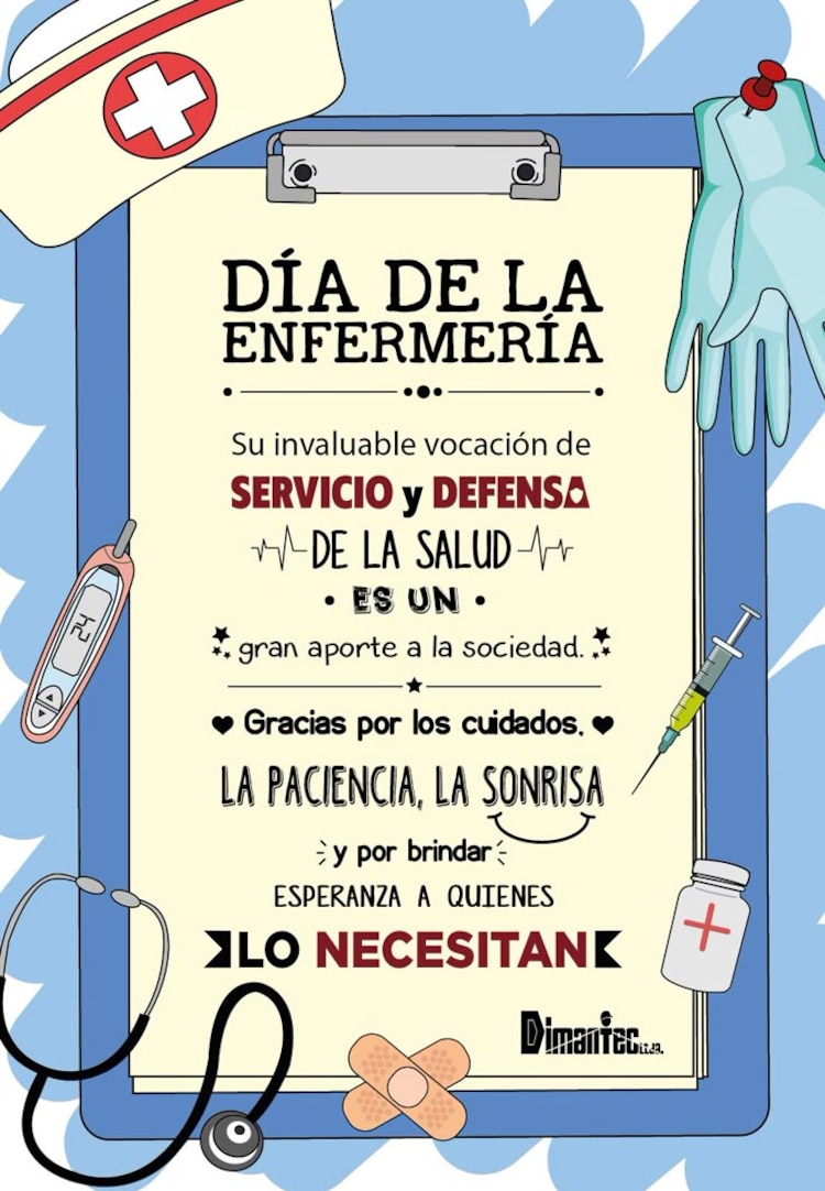 Imágenes del Día Internacional de la Enfermera y el Enfermero para enviar por WhatsApp