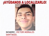 El joven deportista Víctor Morales fue visto por última ocasión en la comunidad de Santo Domingo Barrio Bajo, Etla, Oaxaca.