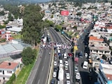 Bloquean la autopista México-Cuernavaca en ambos sentidos.