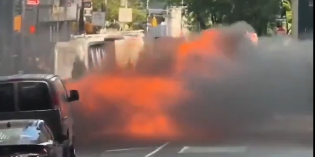 Los hechos fueron reportados la mañana de este 20 de mayo.
