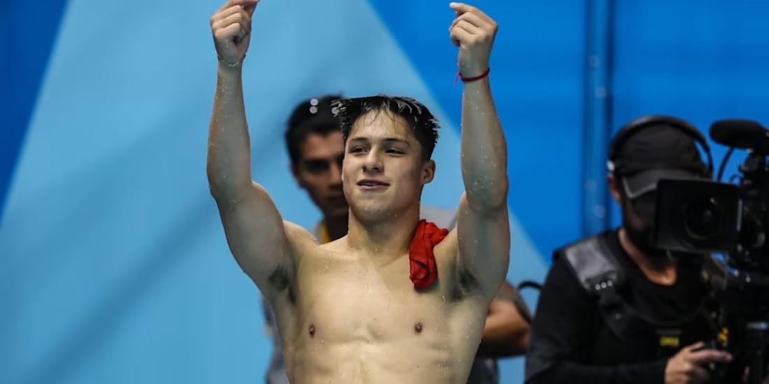 Osmar Olvera se lleva tres medallas de la Súper Final de la Copa del Mundo de Clavados.