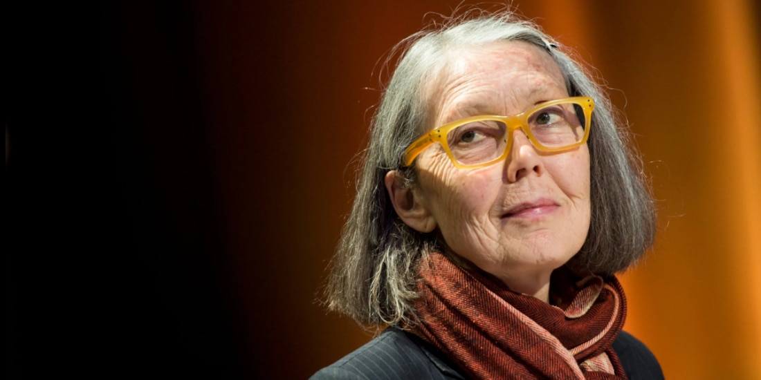 Anne Carson, escritora, en Estocolmo, Suecia, en 2015.