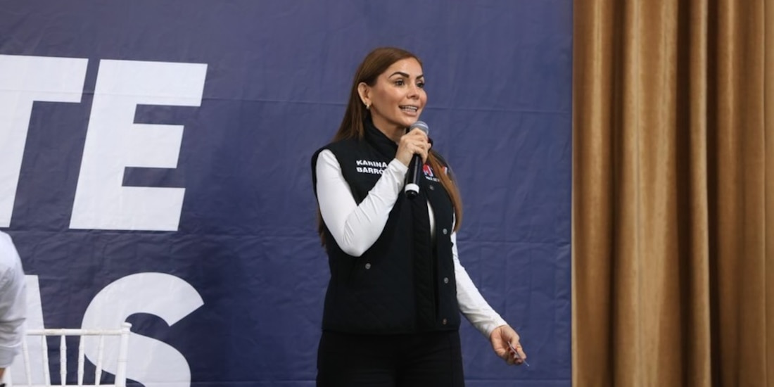 Karina Barrón Perales, secretaria de Desarrollo Humano e Igualdad Sustantiva de Monterrey, Nuevo León.