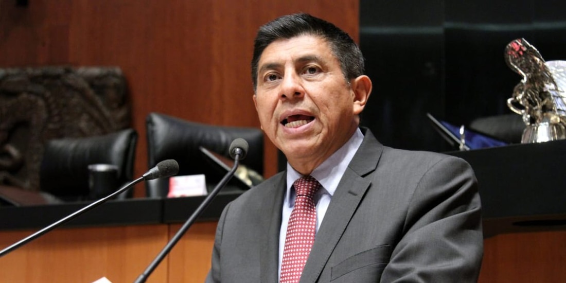 Salomón Jara, candidato de Morena al gobierno de Oaxaca.