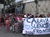 Cerca de 800 migrantes salieron de Tapachula, Chiapas, el pasado 21 de agosto, rumbo a la CDMX, en la caravana Sueños sin Fronteras.