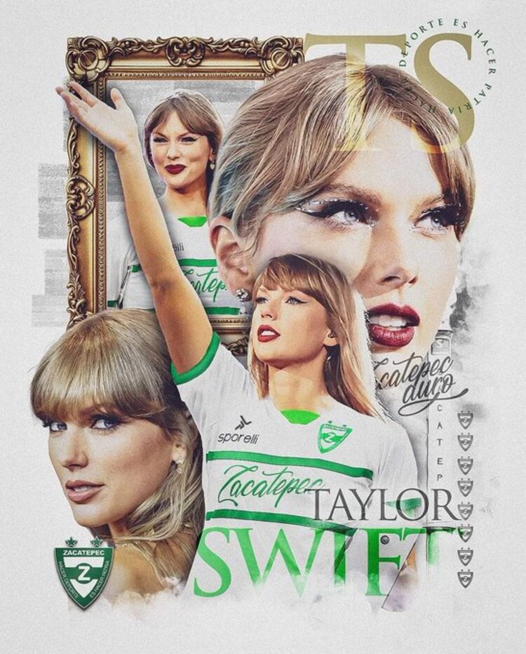 Taylor Swift revoluciona la redes y causa admiración en el Zacatepec.