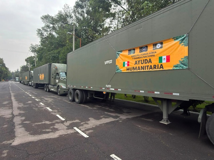 Secretaría de la Defensa Nacional mantiene ayuda a Venezuela.