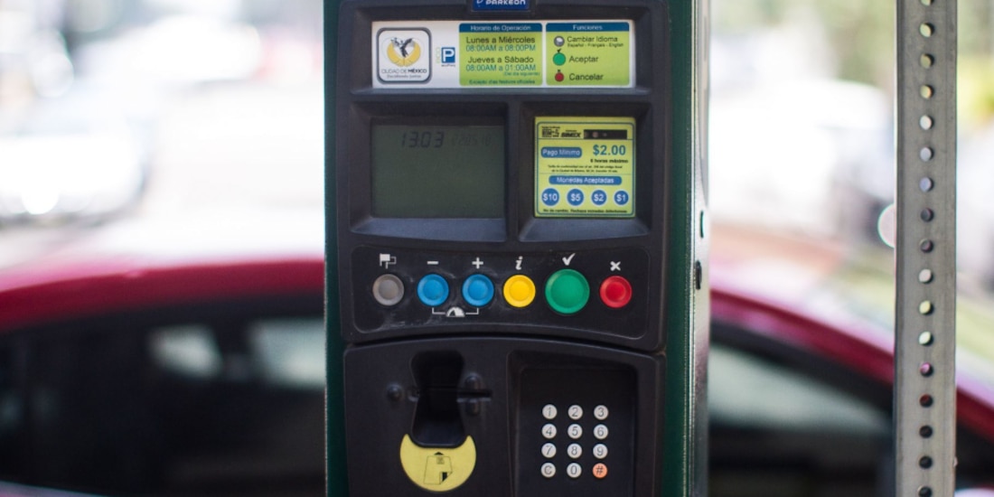 Sistema ecoParq, mejor conocido como parquímetro, opera en 13 zonas de la CDMX.