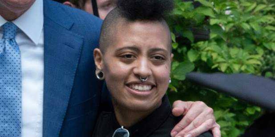 Chiara di Blasio, hija del alcalde de Nueva Yotk, Bill di Blasio fue arrestada durante las protestas por el asesinato de George Floyd a manos de un policía.