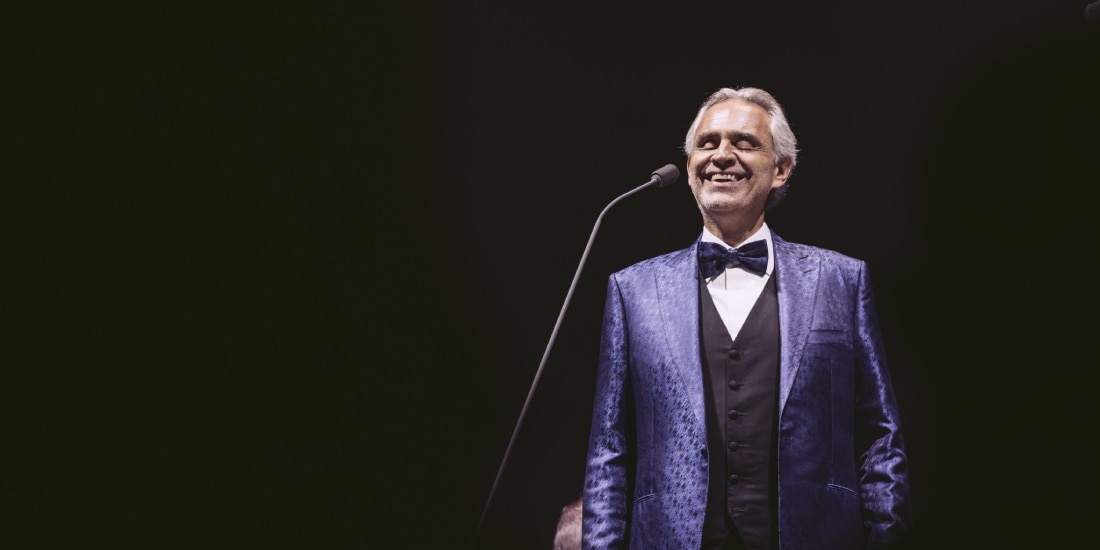 Anuncian concierto gratuito de Andrea Bocelli en el Zócalo de CDMX.