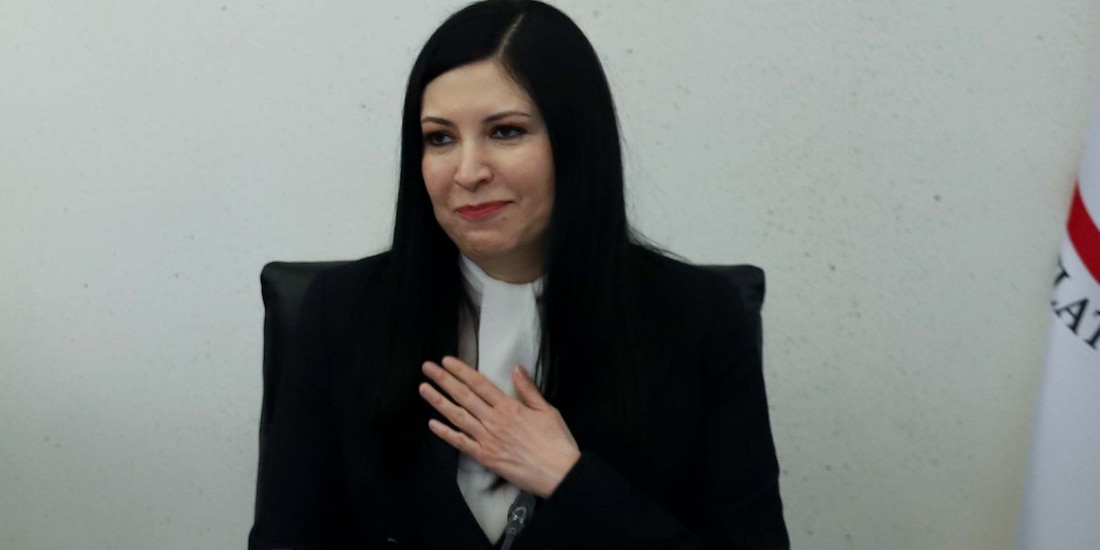 Victoria Rodríguez Ceja, gobernadora del Banco de México, durante su comparecencia en el Senado.