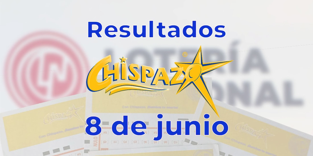 Resultados del Chispazo de hoy 8 de junio del 2025.