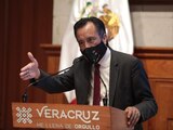 Cuitláhuac García, gobernador de Veracruz.