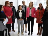 Huixquilucan inicia ciclo escolar con la entrega de la segunda etapa del bachillerato DIF de Llano Grande.
