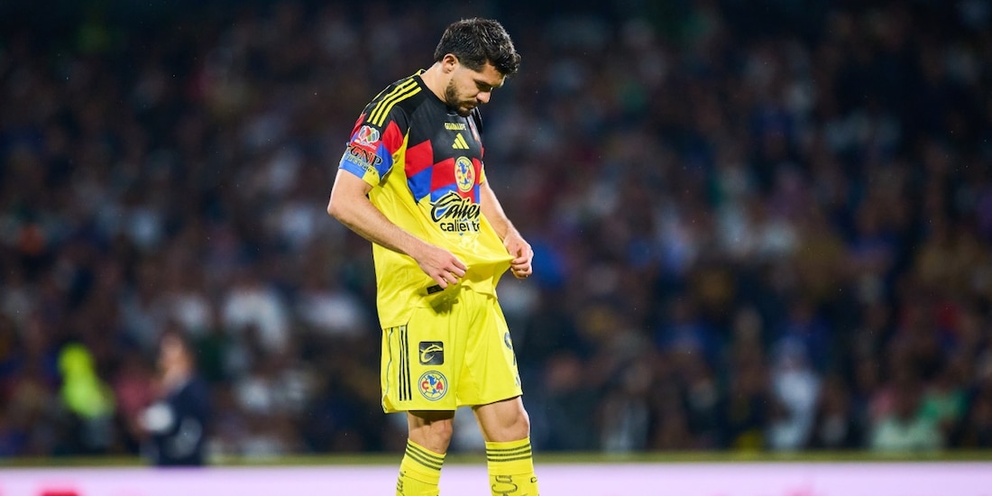 Henry Martín tras fallar el penalti que eliminó al América a manos de Pumas en la Liguilla del CL2026