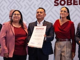 Carlos Torres Piña fue presentado como coordinador de Morena en Michoacán, el 14 de septiembre de 2026.