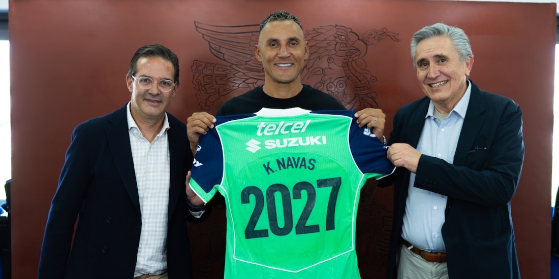 Keylor Navas renueva con Pumas hasta 2027