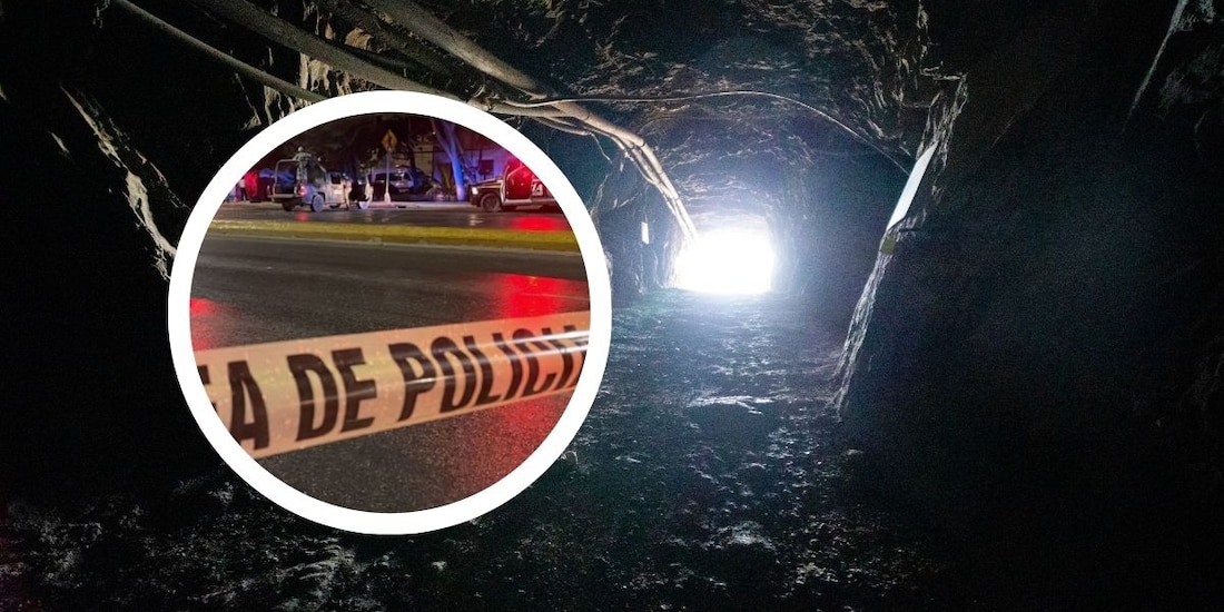 Derrumbe de mina en El Rosario, Sinaloa, deja cuatro trabajadores atrapados.