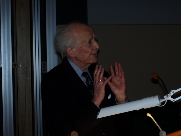 El filósofo Zygmunt Bauman.