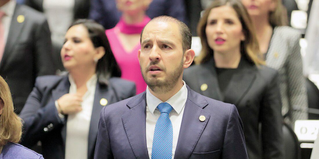 Marko Cortés, dirigente del PAN, en foto de archivo.