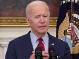 El presidente de Estados Unidos, Joe Biden, quien encabezó una reunión con expertos para abordar la situación de la nueva variante de COVID-19, Ómicron