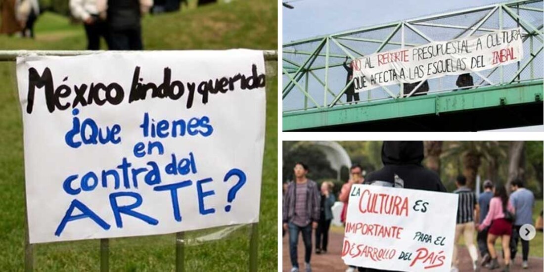 Protestan en el Eurojazz contra recortes a la cultura