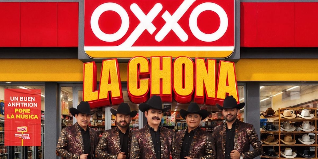 OXXO se alía con Los Tucanes de Tijuana para lanzar una nueva versión de “La Chona” para recibir el Mundial 2026.