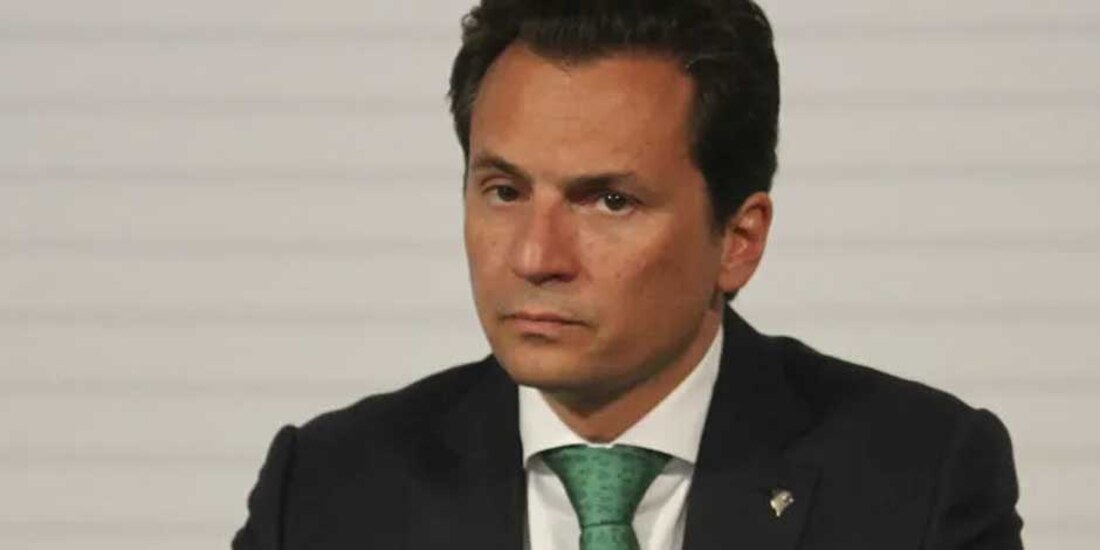 Emilio Lozoya Austin, ex director de Pemex, quien enfrenta acusaciones por los delitos de asociación delictuosa, lavado de dinero y cohecho