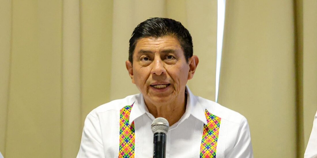 Salomón Jara, gobernador de Oaxaca.