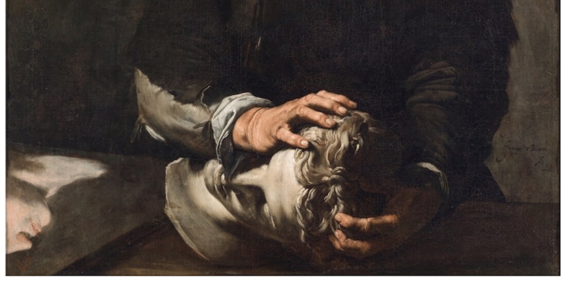 José de Ribera, El tacto, óleo sobre lienzo, 1632.