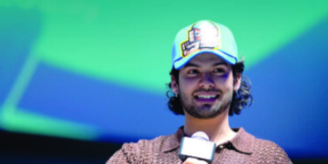 Xolo Maridueña, en la CCXPMX25, ayer.