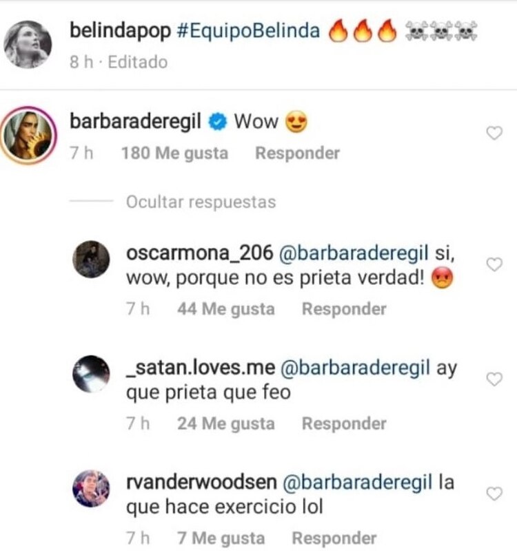 Usuarios le recuerdan comentario racista a Bárbara el Regil