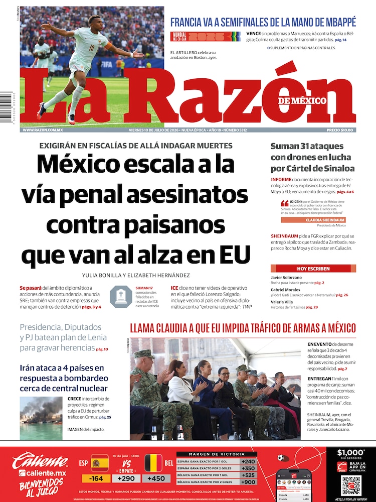 La Razón 10 Julio 2026