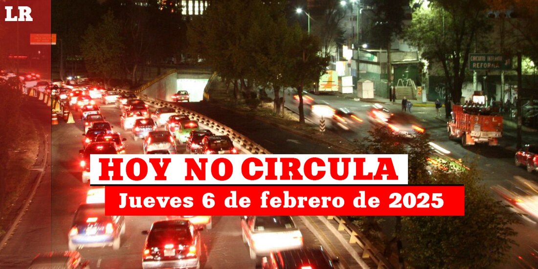 Te contamos cómo aplica el Hoy No Circula este jueves 6 de febrero en la Ciudad de México y el Estado de México.