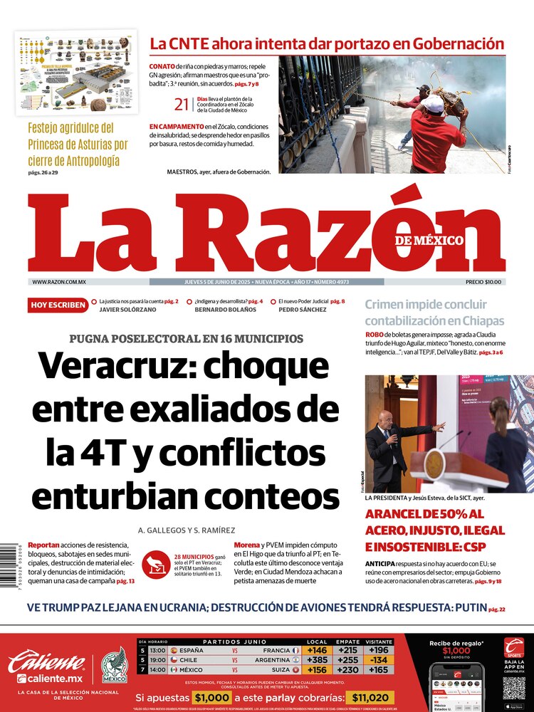 La Razón 05 Junio 2025