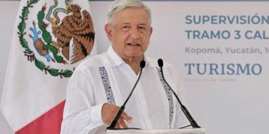 El Presidente Andrés Manuel López Obrador.