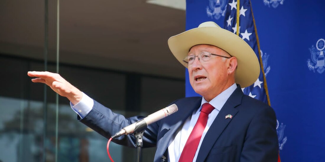 Ken Salazar, embajador de Estados Unidos en México.