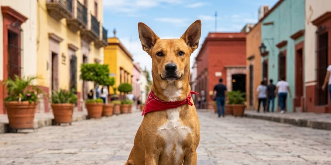 El simpático canino es reconocido por autoridades mexicanas