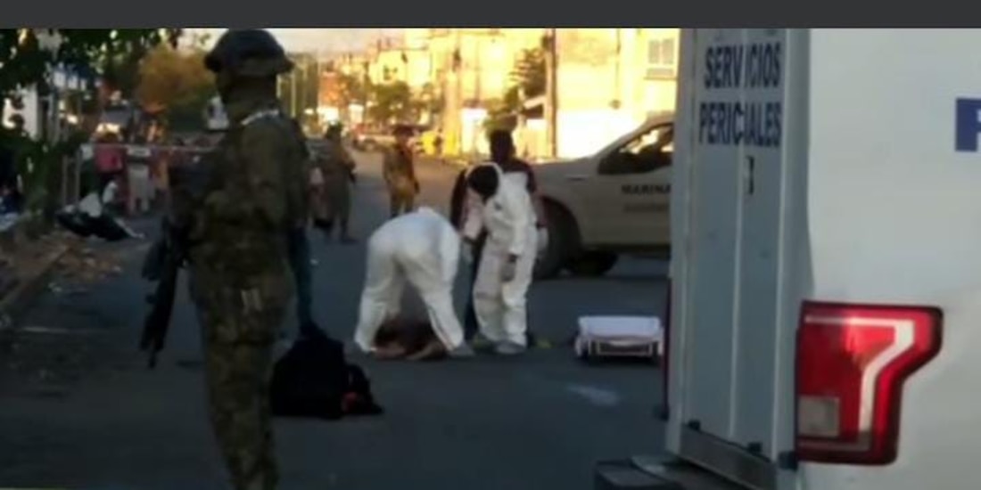 El hallazgo ocurrió frente a la escuela primaria Sentimientos de la Nación.