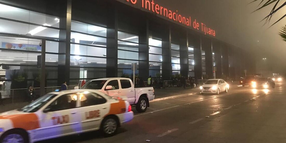 Aeropuerto de Tijuana.